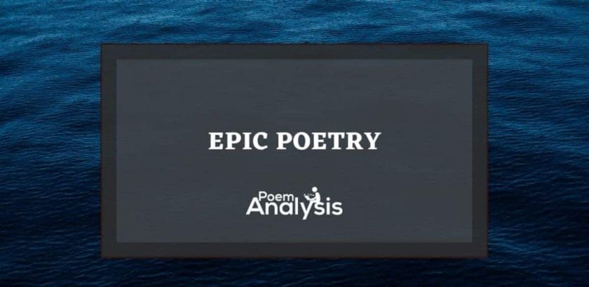 Epic Poetry definition and examples