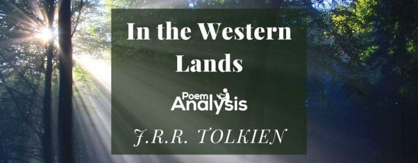 In the Western Lands by J.R.R. Tolkien