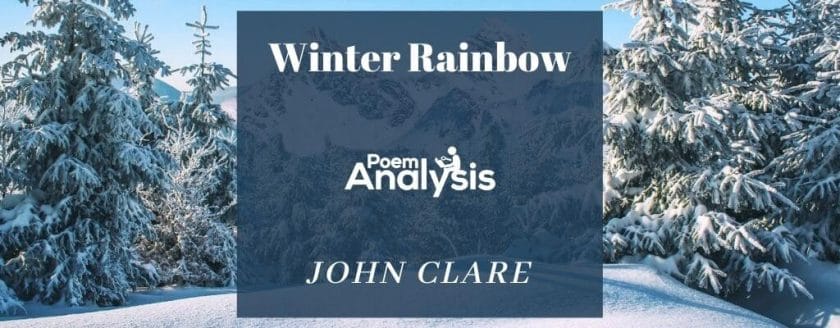 Winter Rainbow by John Clare