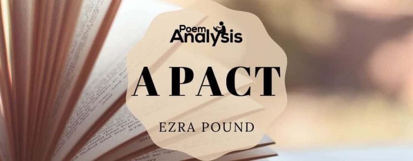 A Pact by Ezra Pound