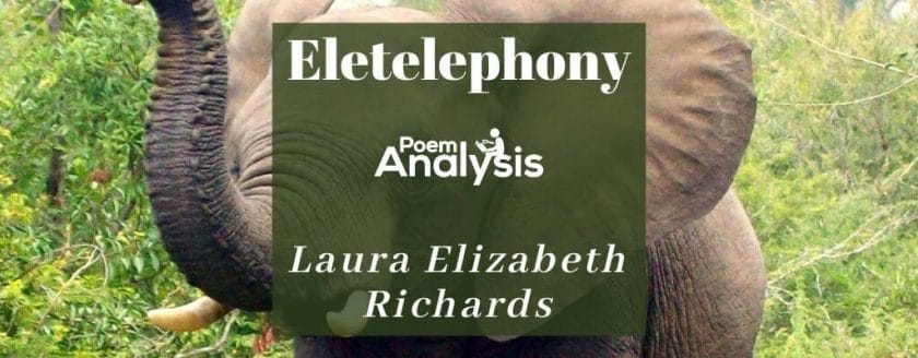 Eletelephony by Laura Elizabeth Richards