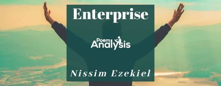 Enterprise by Nissim Ezekiel