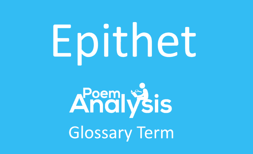 Epithet definition and examples