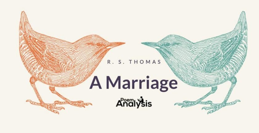 A Marriage by R. S. Thomas