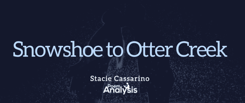 Snowshoe to Otter Creek by Stacie Cassarino
