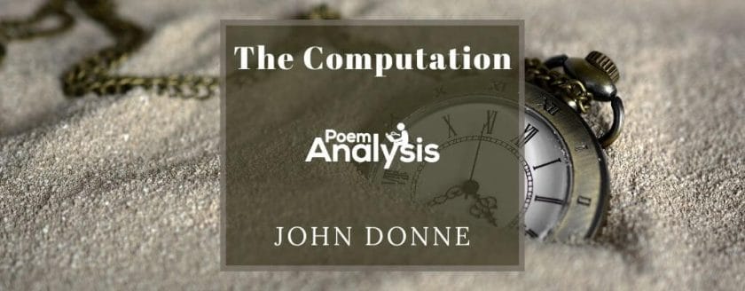 The Computation by John Donne