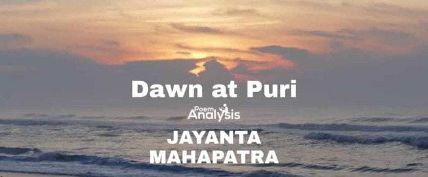 Dawn at Puri by Jayanta Mahapatra