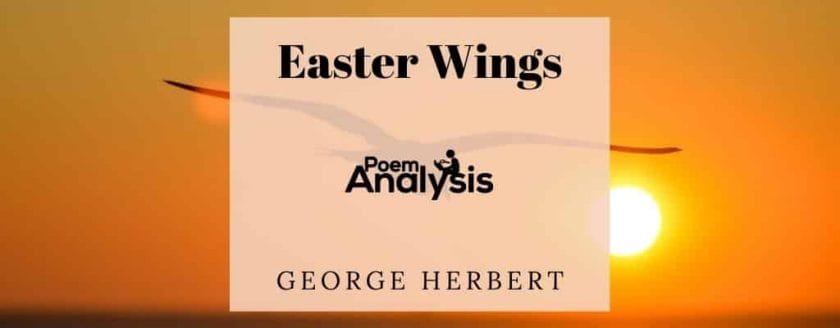 Easter Wings by George Herbert