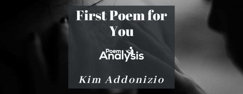 First Poem for You by Kim Addonizio