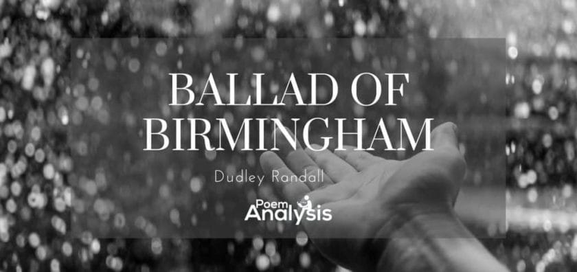 Ballad of Birmingham by Dudley Randall
