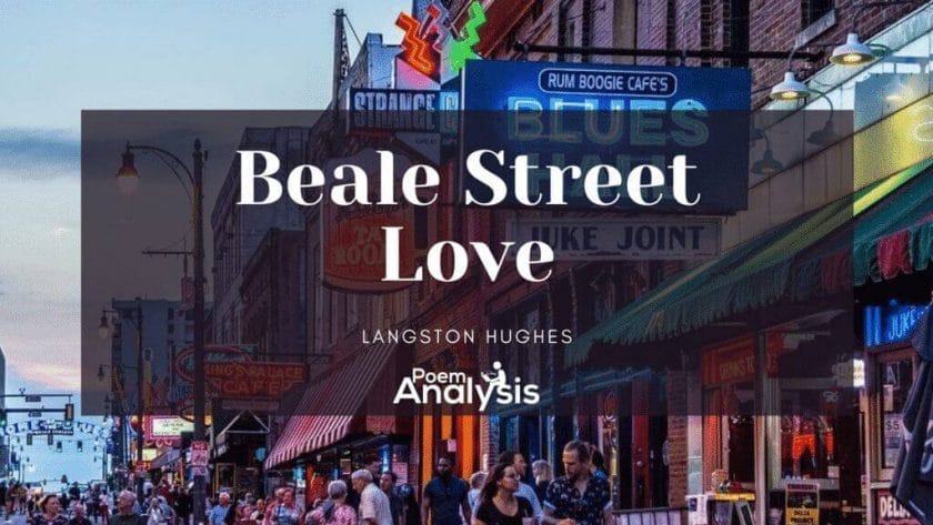 Beale Street Love by Langston Hughes