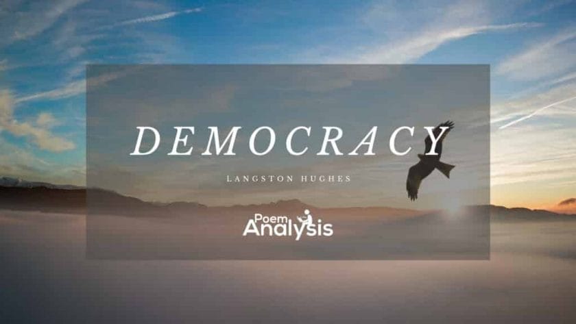 Democracy by Langston Hughes