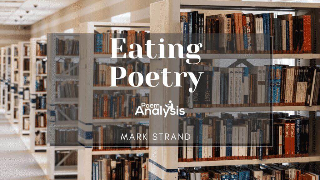 poetry essay about eating poetry