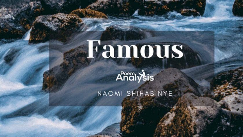 Famous by Naomi Shihab Nye
