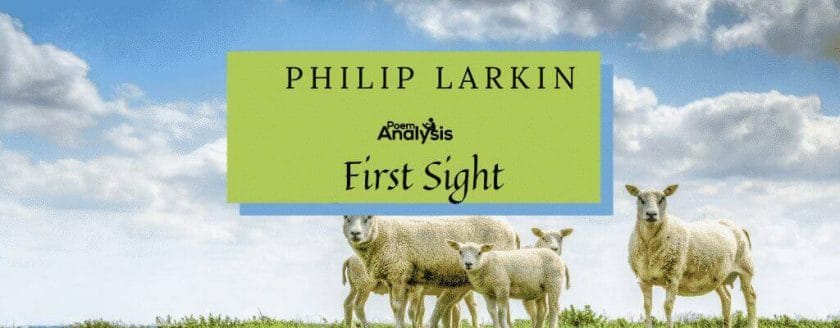 First Sight by Philip Larkin