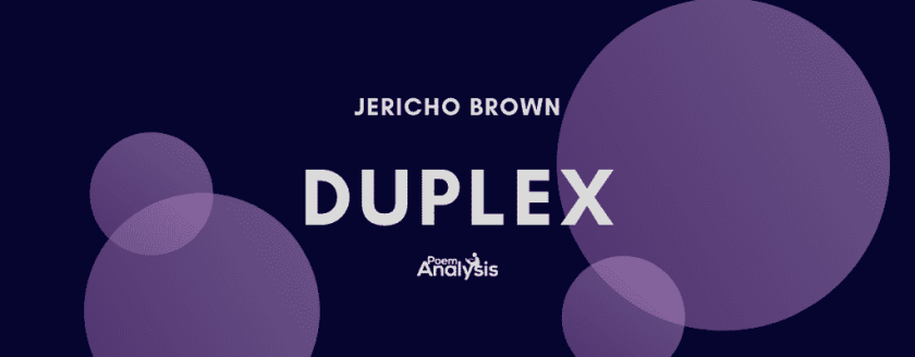 Duplex by Jericho Brown
