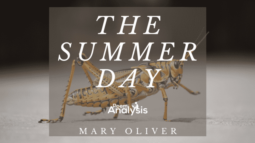 The Summer Day by Mary Oliver