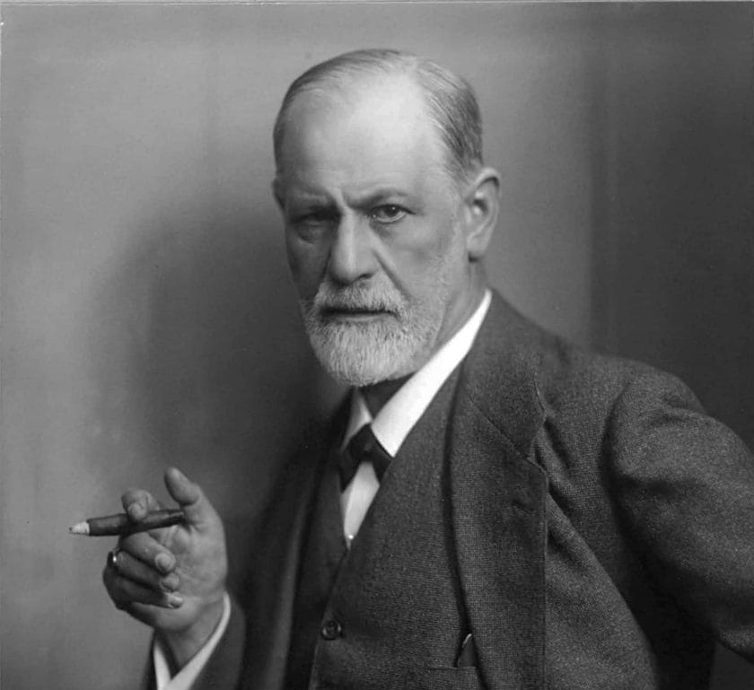 Sigmund Freud, Austrian founder of psychoanalysis 