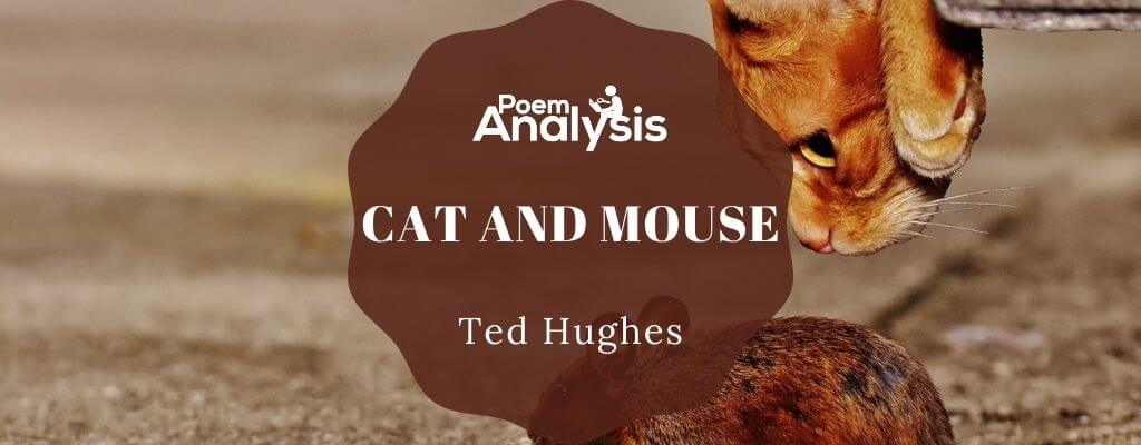 Cat and Mouse by Ted Hughes - Poem Analysis