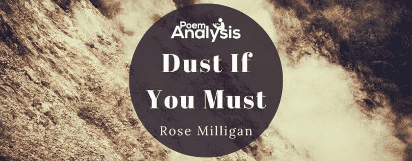 Dust If You Must by Rose Milligan