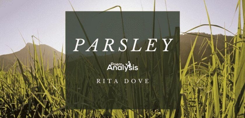 Parsley by Rita Dove