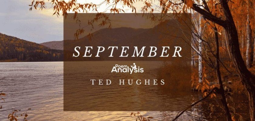 September by Ted Hughes
