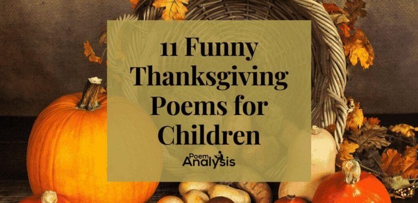 Funny Thanksgiving Poems For Children