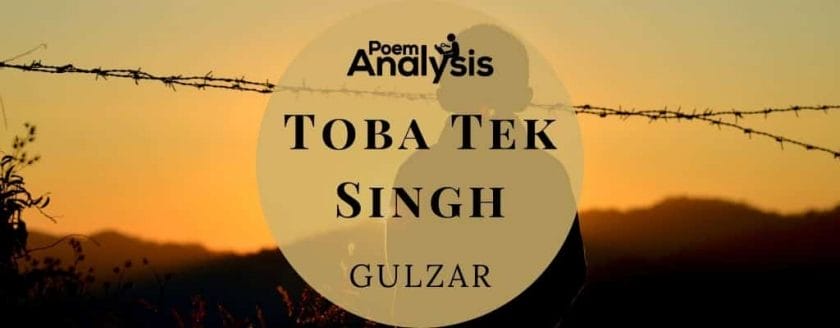 Toba Tek Singh by Gulzar