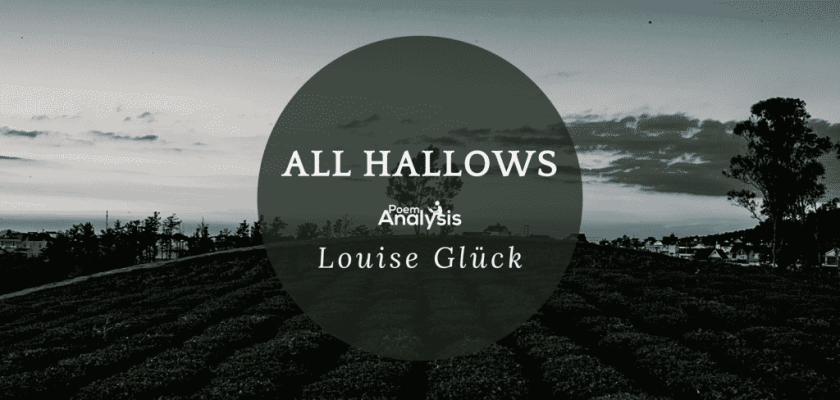 All Hallows by Louise Glück