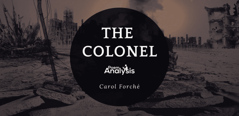 The Colonel by Carolyn Forché