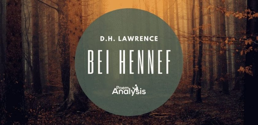 Bei Hennef by D.H. Lawrence