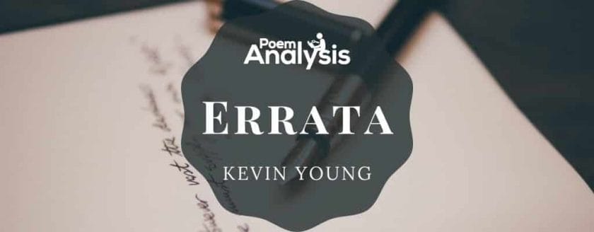 Errata by Kevin Young