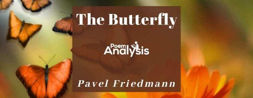 The Butterfly by Pavel Friedmann