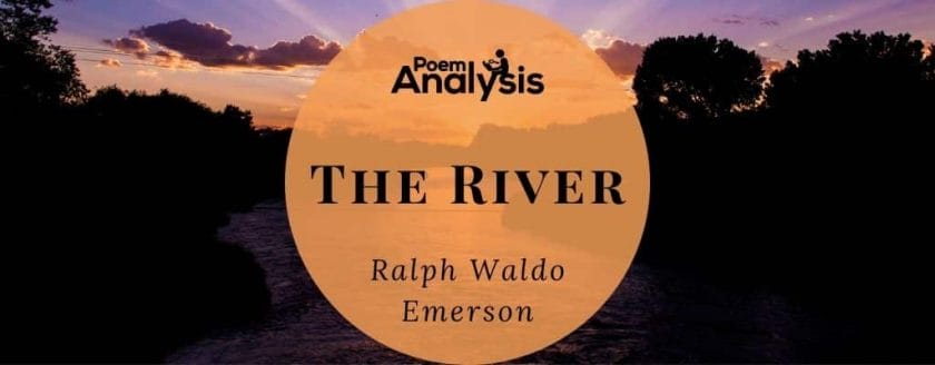 The River by Ralph Waldo Emerson