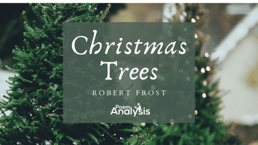 Christmas Trees by Robert Frost