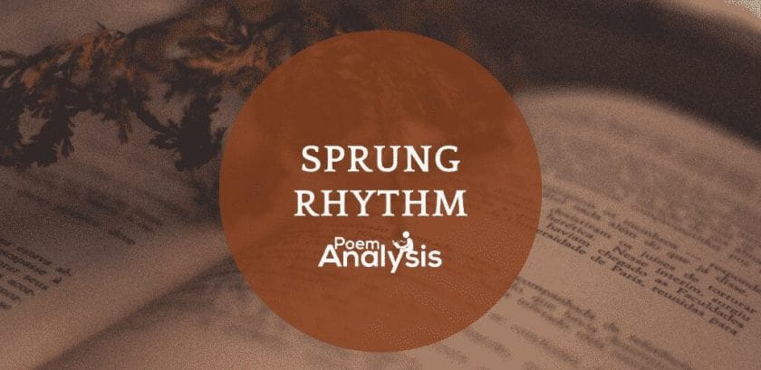 Sprung rhythm definition and examples