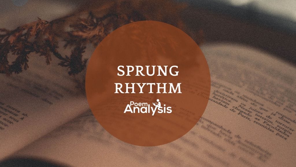 Sprung Rhythm Definition and Examples - Poem Analysis