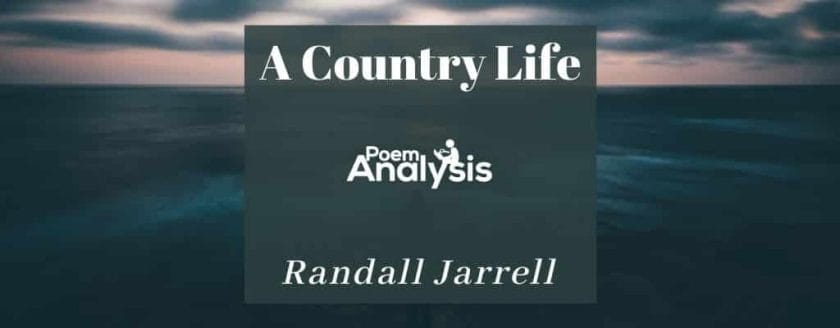A Country Life by Randall Jarrell