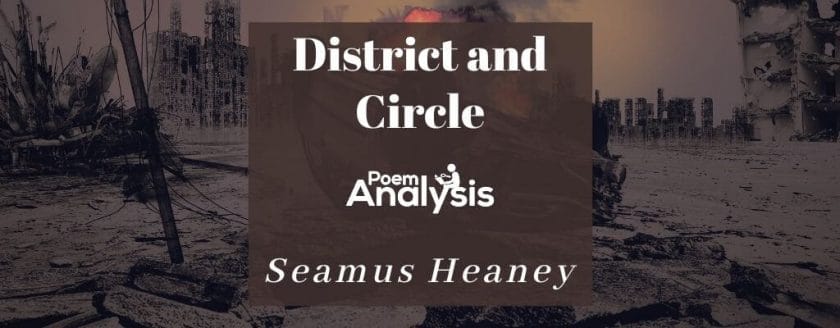  District and Circle by Seamus Heaney
