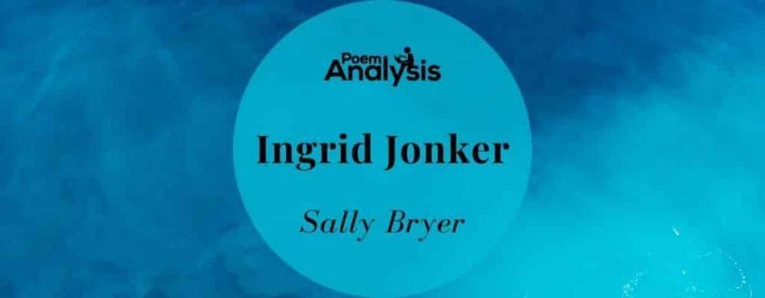 Ingrid Jonker by Sally Bryer