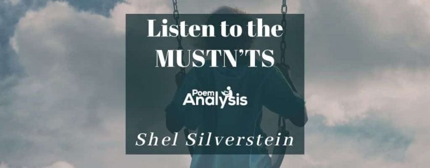 Listen to the MUSTN’TS by Shel Silverstein