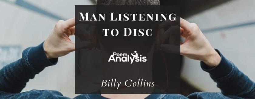 Man Listening to Disc by Billy Collins