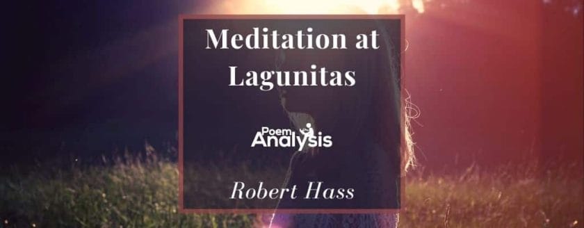 Meditation at Lagunitas by Robert Hass