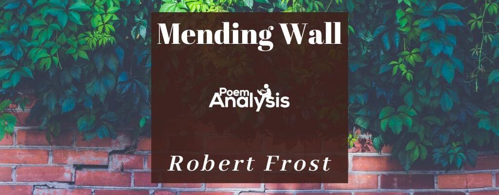 mending wall by robert frost essay