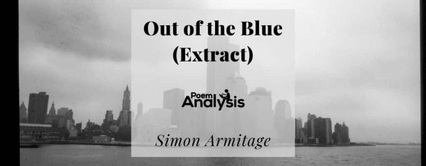Out of the Blue (Extract) by Simon Armitage