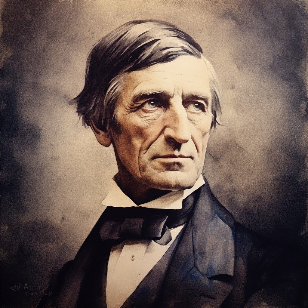 Ralph Waldo Emerson Portrait