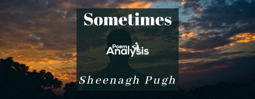 Sometimes by Sheenagh Pugh