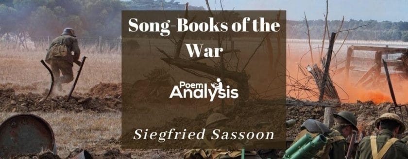 Song-Books of the War by Siegfried Sassoon