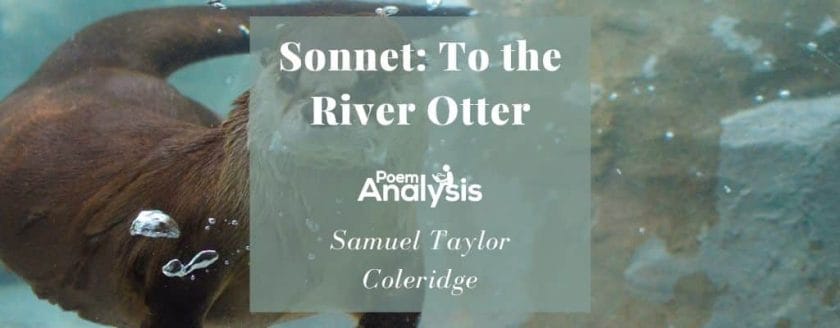 Sonnet: To the River Otter by Samuel Taylor Coleridge