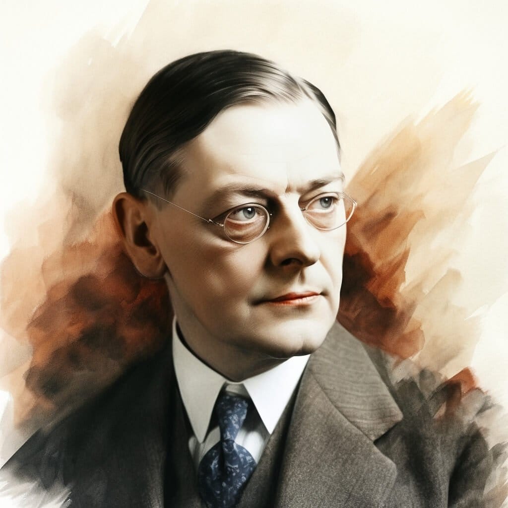 T.S. Eliot portrait